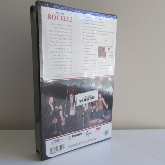 NEW VHS Tape - Andrea Bocelli A night in Tuscany - Picture 4 of 9